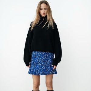 Zara mini wrap skirt